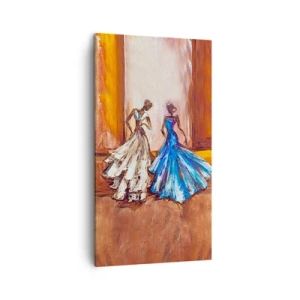 Schilderen op canvas - Een dankbaar duo - 45x80 cm