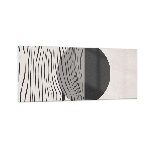 Schilderen op glas - Halve compositie - 100x40 cm