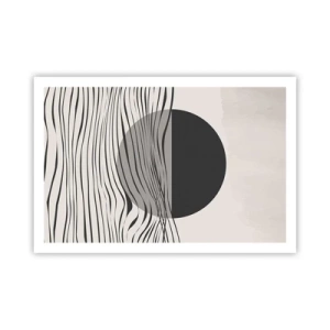 Poster - Halve compositie - 91x61 cm
