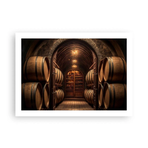 Poster - Sfeervolle kelder - 70x50 cm
