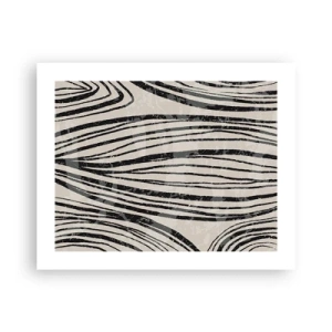 Poster - Lijnoverstromingsvlakte - 50x40 cm