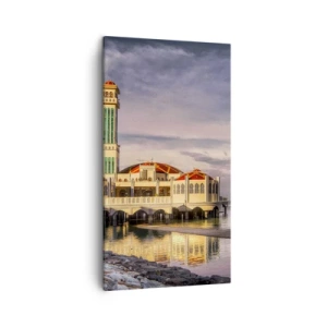 Schilderen op canvas - Tempel van de natuur - 45x80 cm