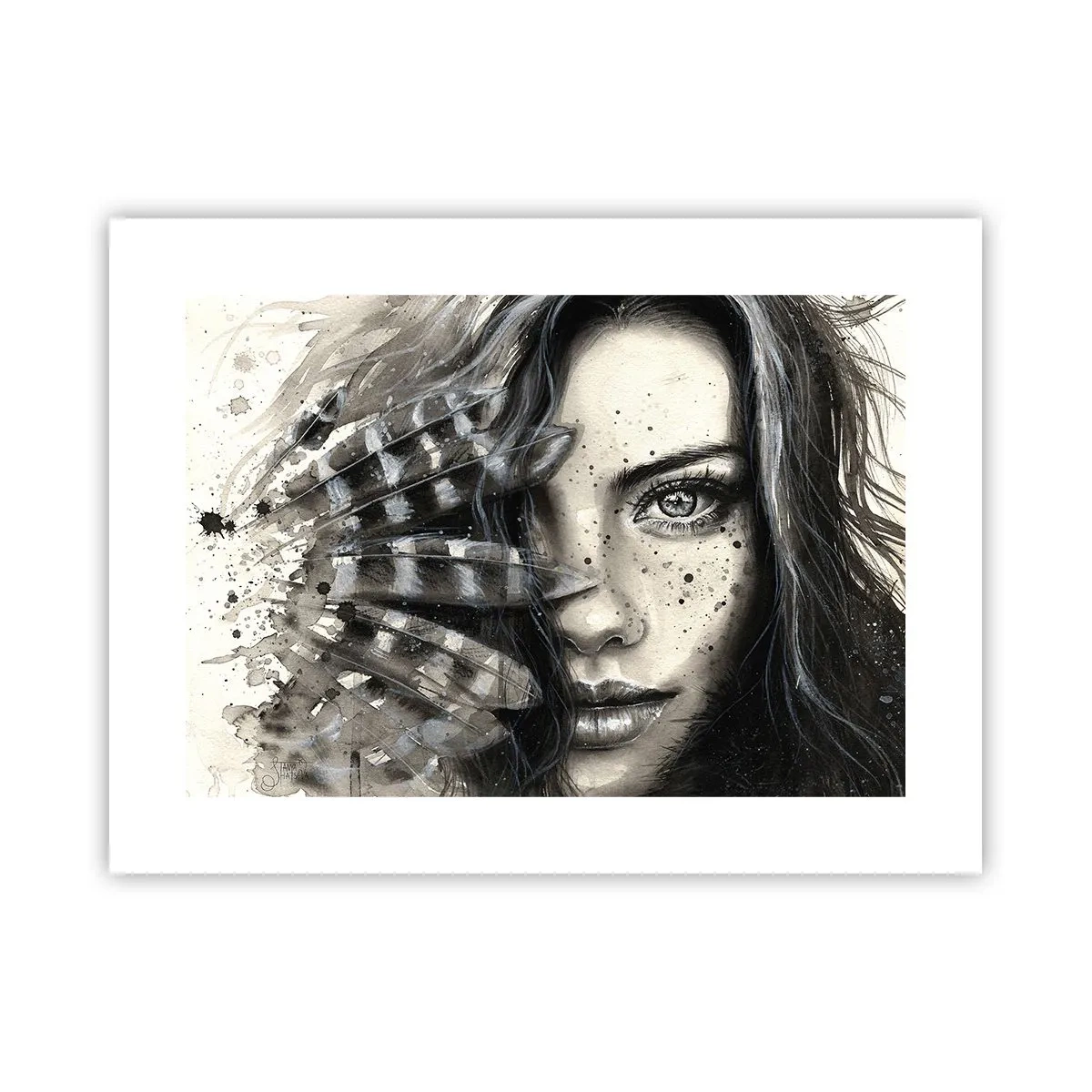 Poster - Wilde schoonheid - 40x30 cm