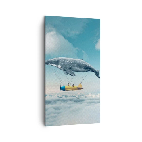 Schilderen op canvas - Waarom niet? - 45x80 cm