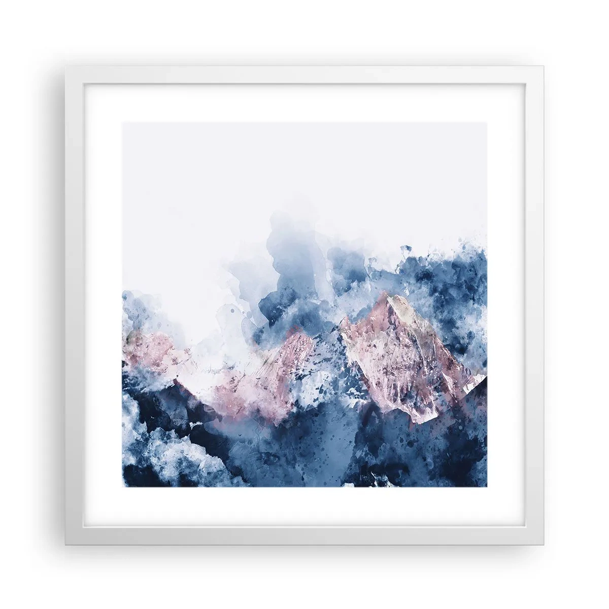 Poster in een witte lijst - Dit zijn de toppers! - 40x40 cm