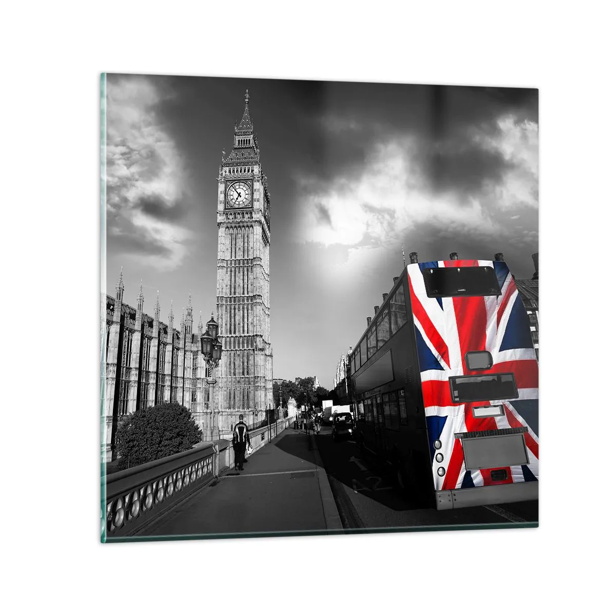 Schilderen op glas - Trots en geweldig - 50x50 cm