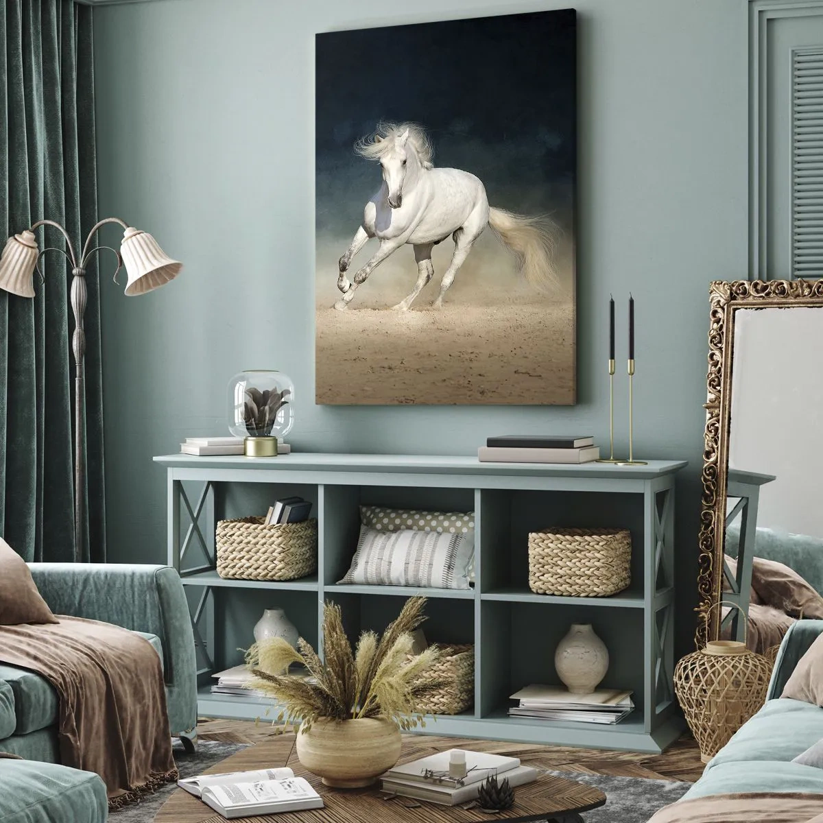 Schilderen op canvas - Vrijheid in zijn pure staat - 50x70 cm