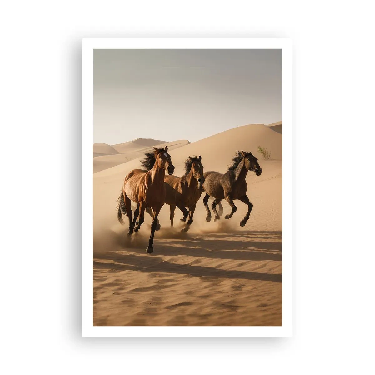 Poster - Vrij als de wind - 70x100 cm