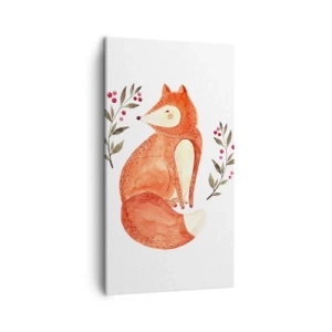 Schilderen op canvas - Kleine roodharige - 45x80 cm