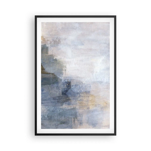 Poster in een zwarte lijst - Kleurtonen en akkoorden - 61x91 cm