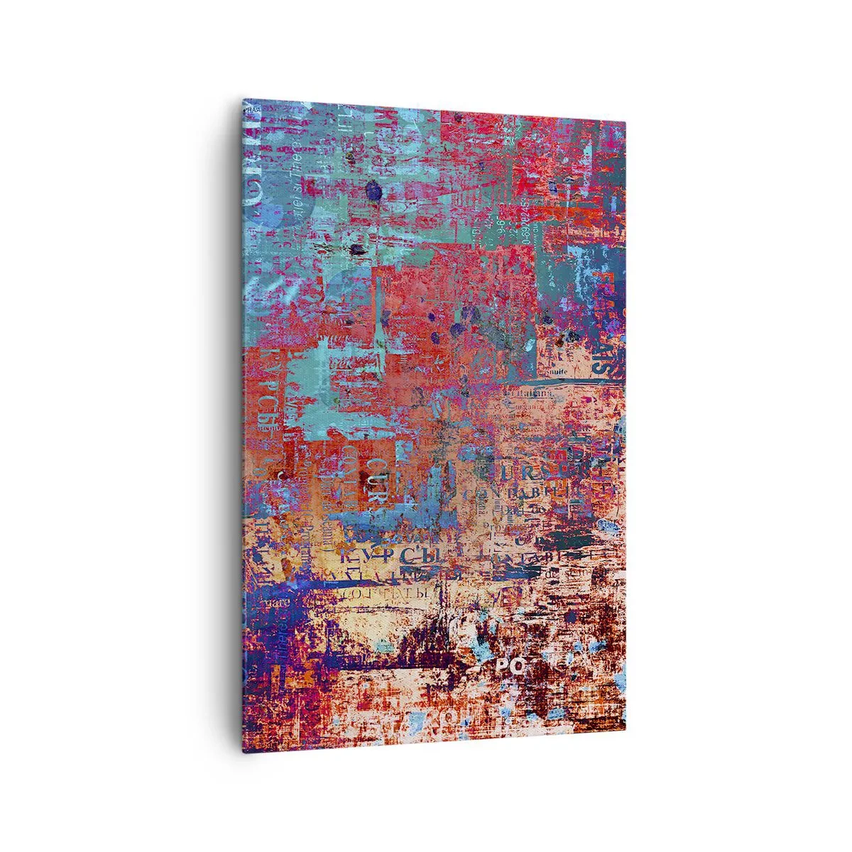 Schilderen op canvas - Geheugen en vergetelheid - 80x120 cm
