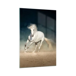 Schilderen op glas - Vrijheid in zijn pure staat - 70x100 cm