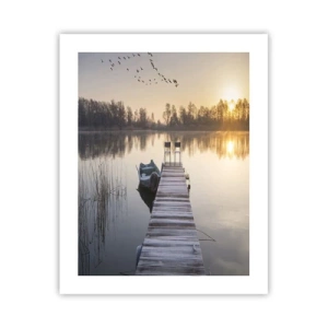 Poster - Ik ben zo terug - 40x50 cm