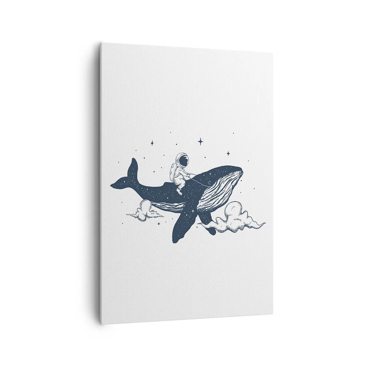 Schilderen op canvas - Ruimte avontuur - 70x100 cm