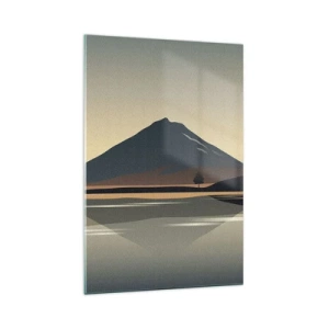 Schilderen op glas - Spiegelreflectie - 70x100 cm