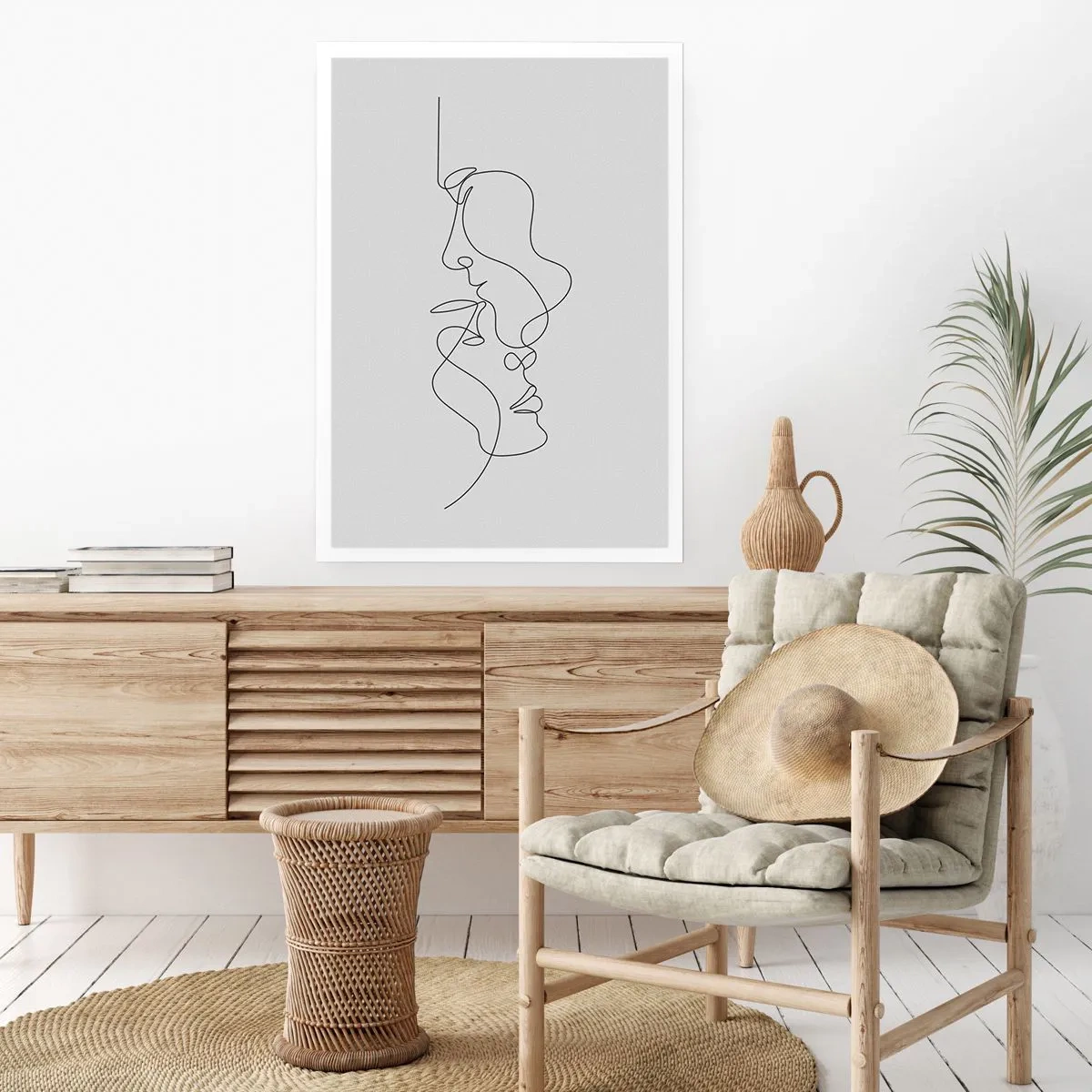 Poster - De hitte van bittere verlangens - 40x50 cm