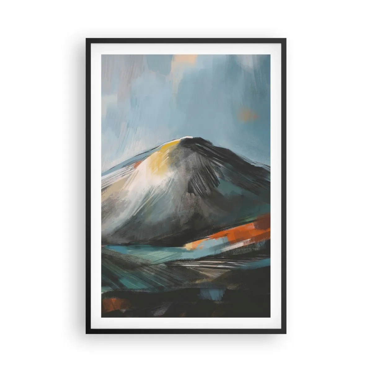 Poster in een zwarte lijst - Ruw en prachtig - 61x91 cm