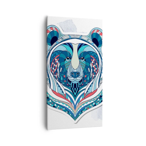 Schilderen op canvas - Eviva Groenlandia! - 55x100 cm