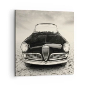 Schilderen op canvas - Je moet gewoon van me houden - 60x60 cm