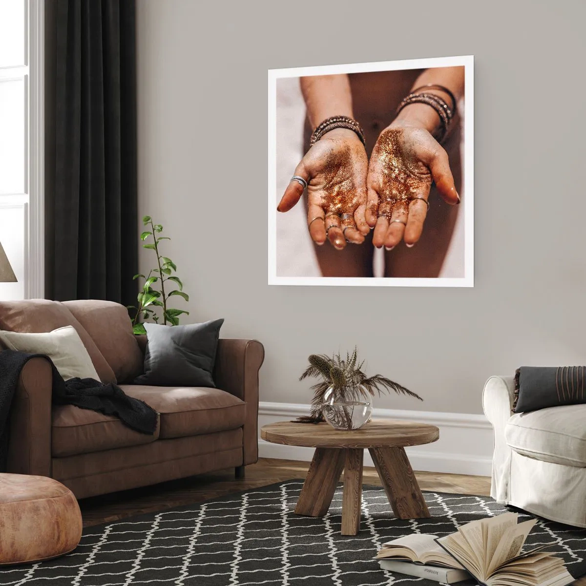 Poster - Een cadeau voor jou - 50x50 cm