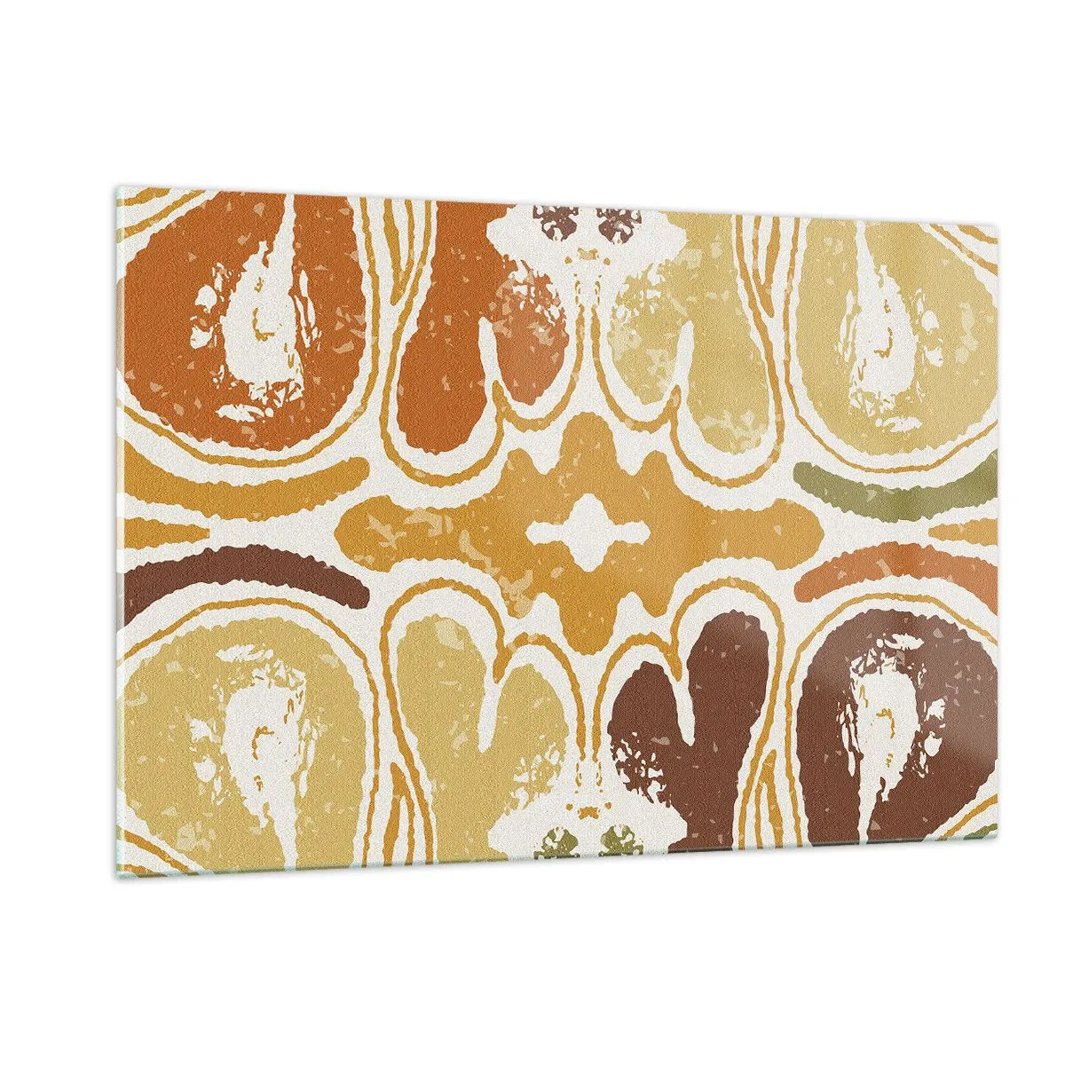 Schilderen op glas - Sentimentele abstractie - 120x80 cm