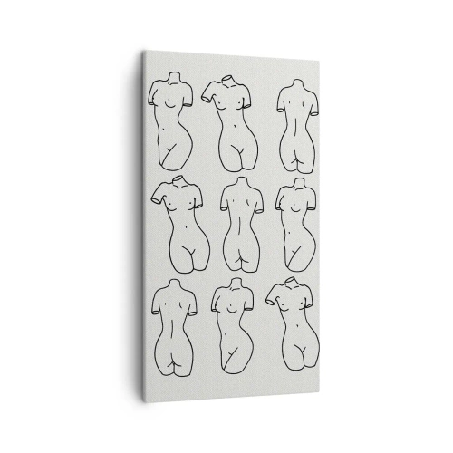 Schilderen op canvas - Alleen Venus - 45x80 cm