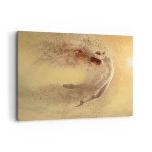 Schilderen op canvas - In dansende extase - 100x70 cm