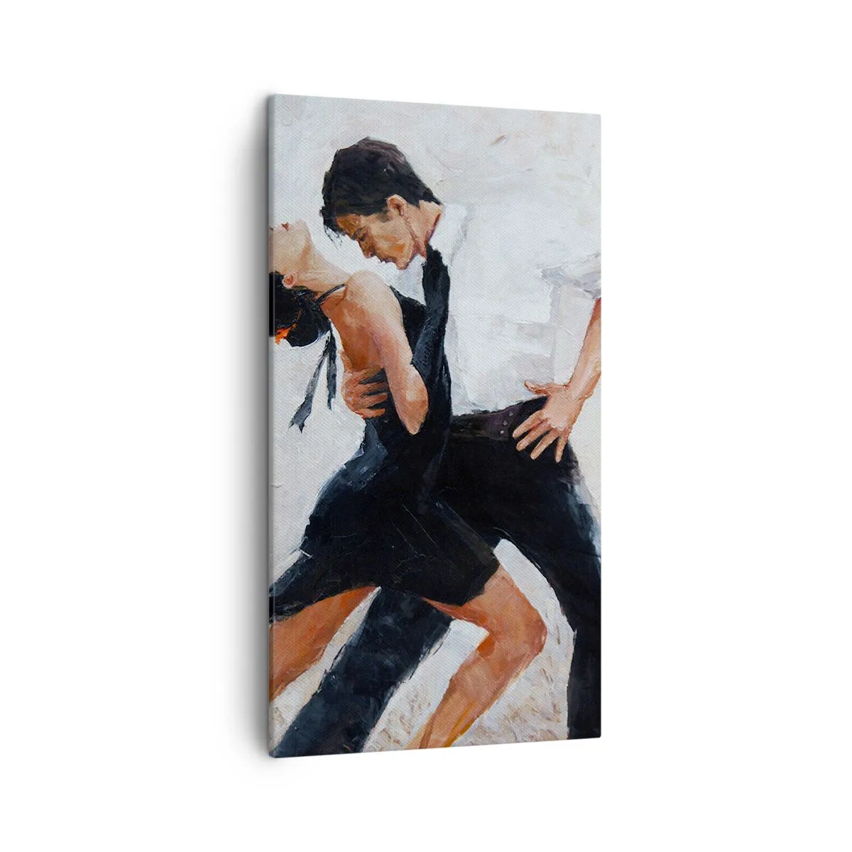 Schilderen op canvas - Tango van mijn dromen - 45x80 cm