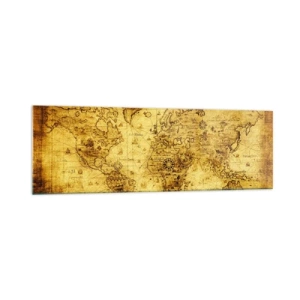 Schilderen op glas - Hoe vreemd os deze wereld  - 160x50 cm
