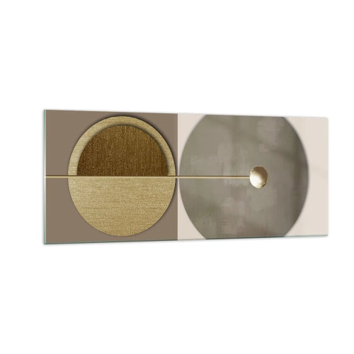 Schilderen op glas - Perfecte balans - 100x40 cm