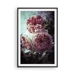Poster in een zwarte lijst - In een romantische sfeer - 61x91 cm
