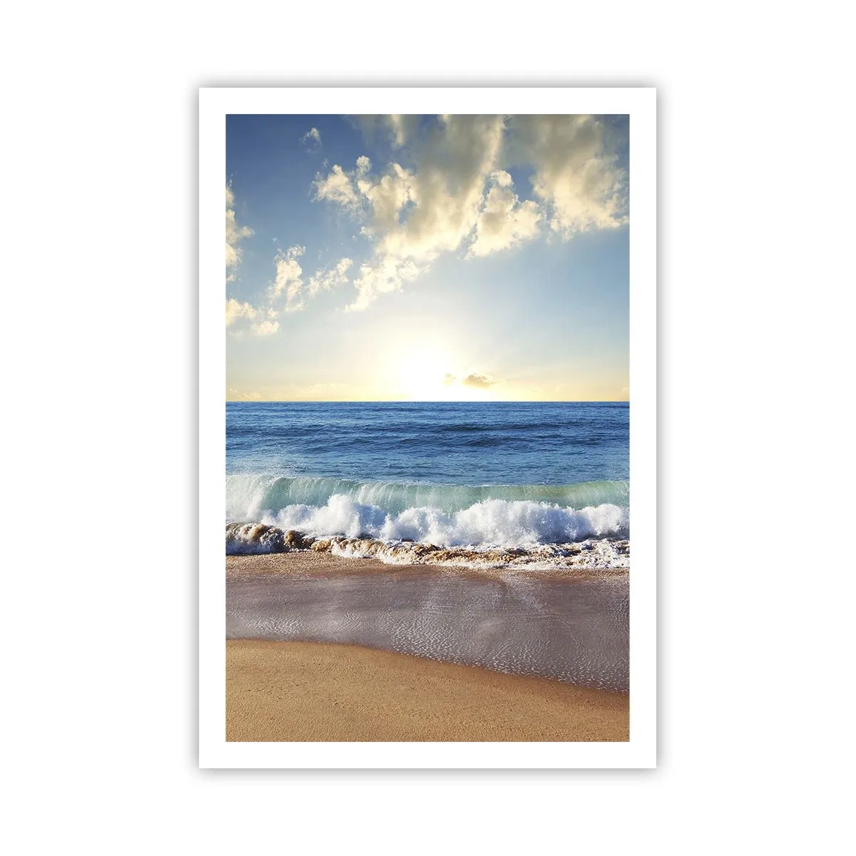 Poster - Beweging en stilte tegelijk - 61x91 cm