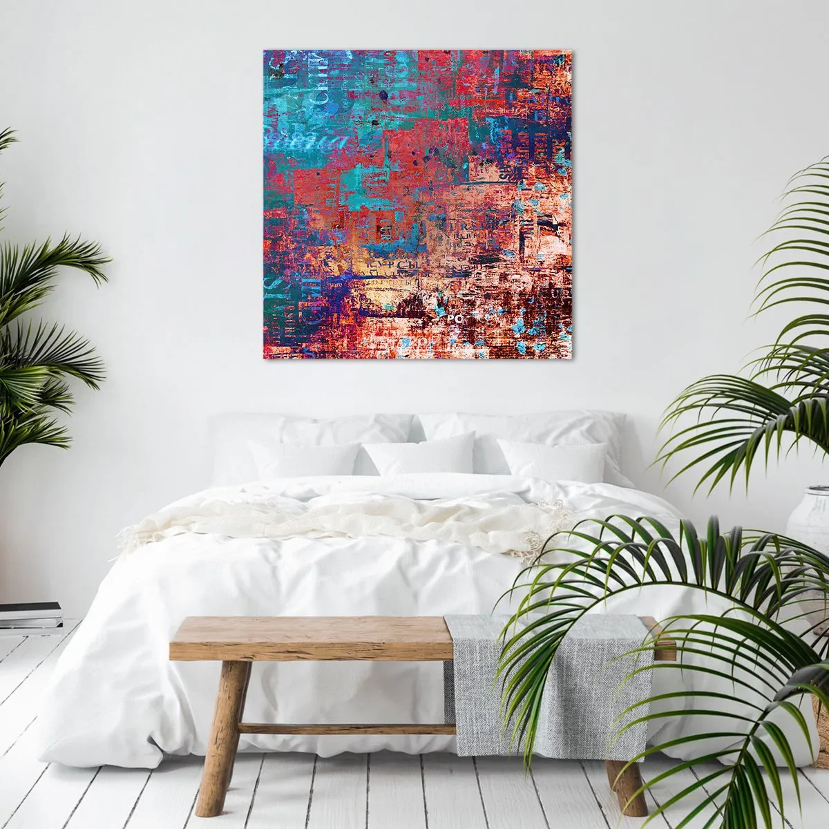 Schilderen op canvas - Geheugen en vergetelheid - 70x70 cm