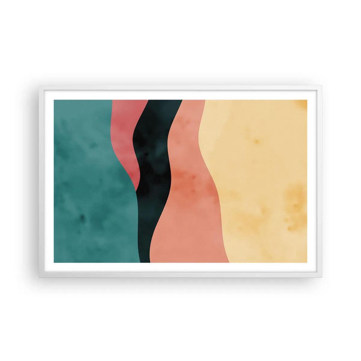 Poster in een witte lijst - Conforme non-conformiteit - 91x61 cm
