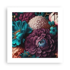 Poster - Natuur in overvloed - 40x40 cm