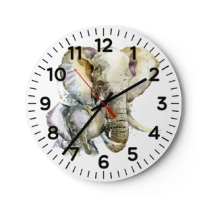 Wandklok - Klok - Er gaat niets boven mama - 40x40 cm