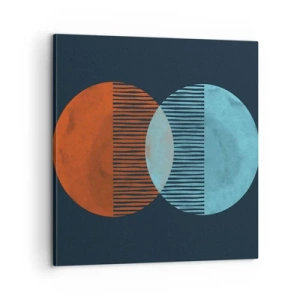 Schilderen op canvas - Astronomische fantasie - 60x60 cm