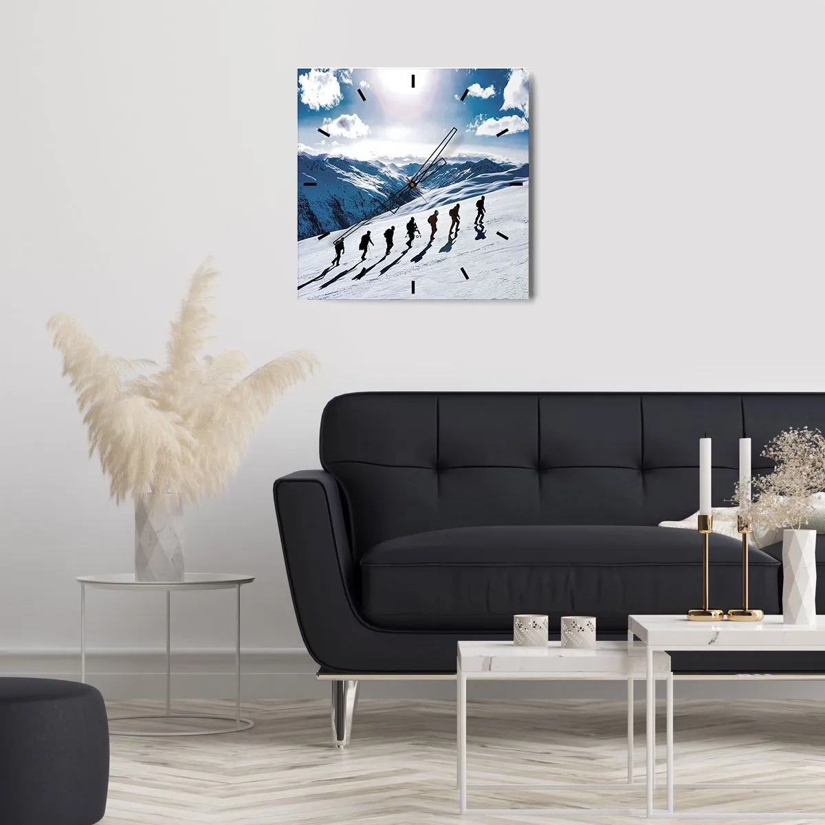 Wandklok - Klok - Het team van de veroveraars - 30x30 cm