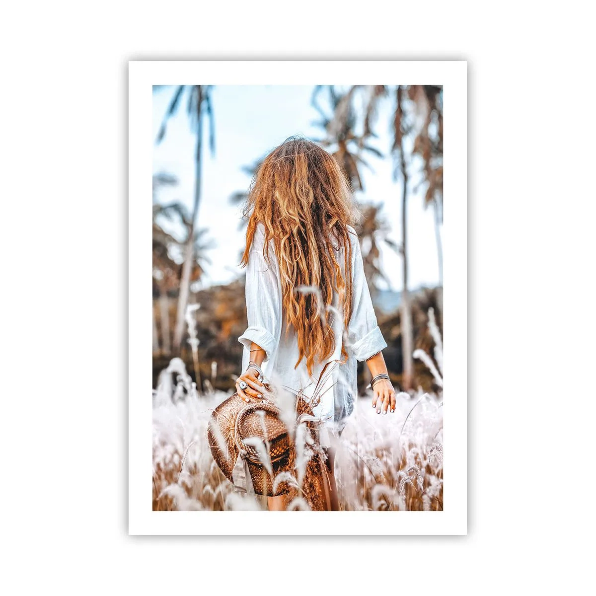 Poster - Geboren uit graspluis - 50x70 cm
