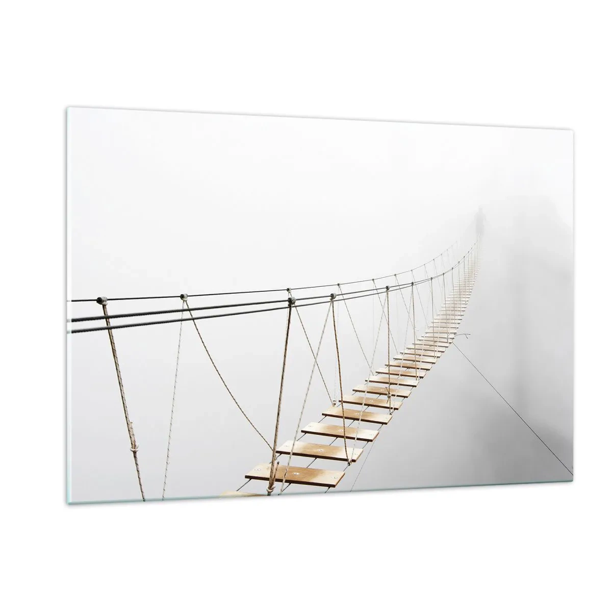Schilderen op glas - Waar zal het je brengen? - 120x80 cm
