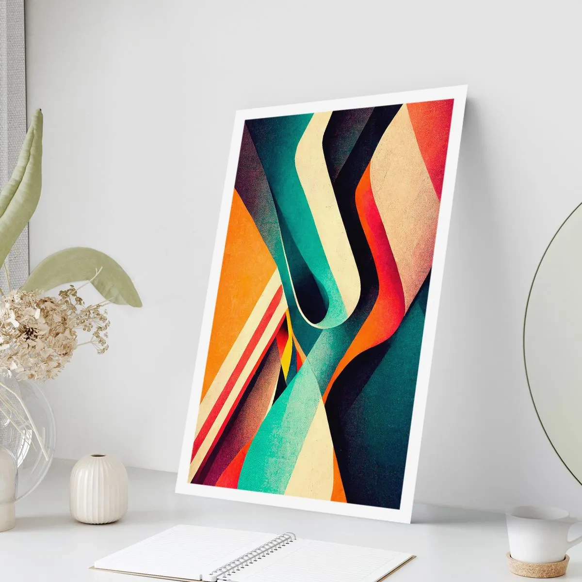 Poster - Intensieve compositie - 40x50 cm