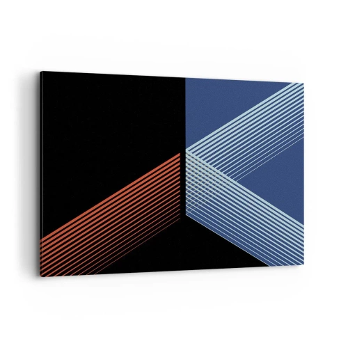 Schilderen op canvas - Een eenvoudig verhaal - 120x80 cm