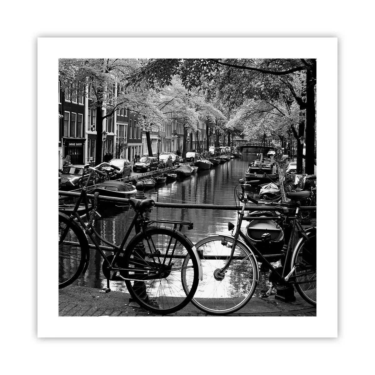 Poster - Een heel Nederlands uitzicht - 50x50 cm