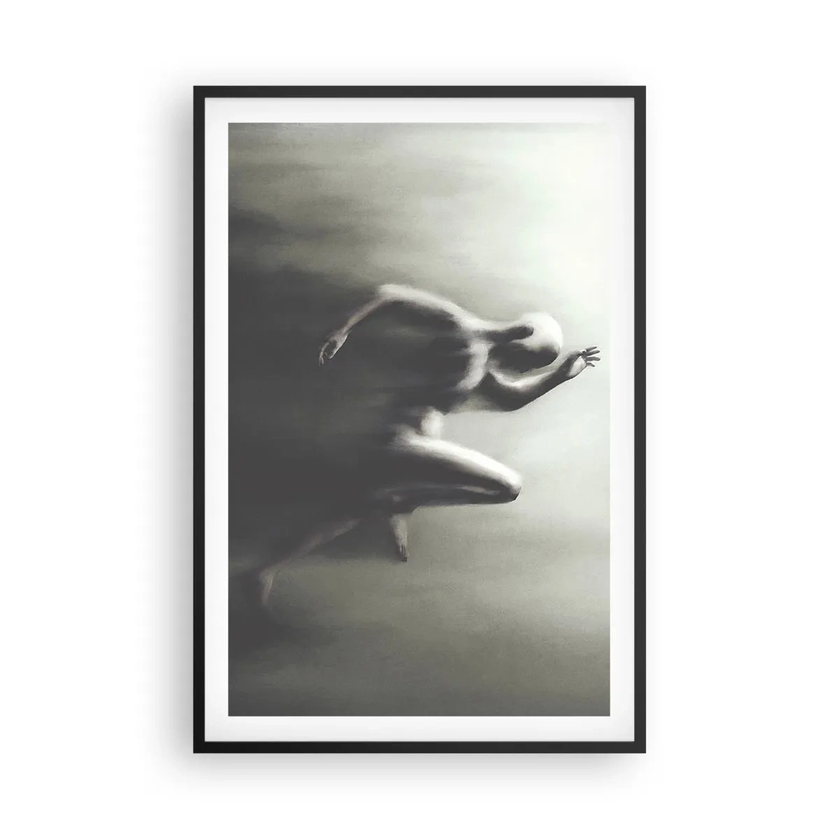Poster in een zwarte lijst - Niet te stopen - 61x91 cm