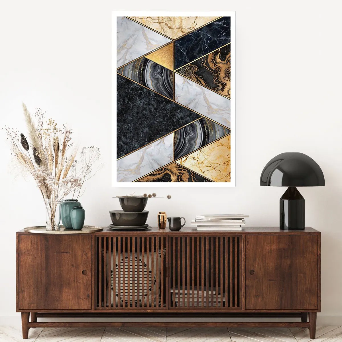 Poster - Steen bij steen - 61x91 cm