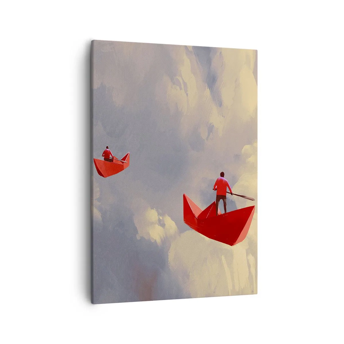 Schilderen op canvas - Dromers expeditie - 50x70 cm