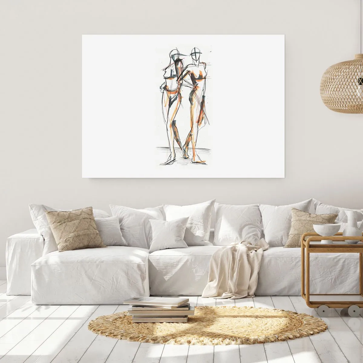 Poster - Een studie van genade - 100x70 cm