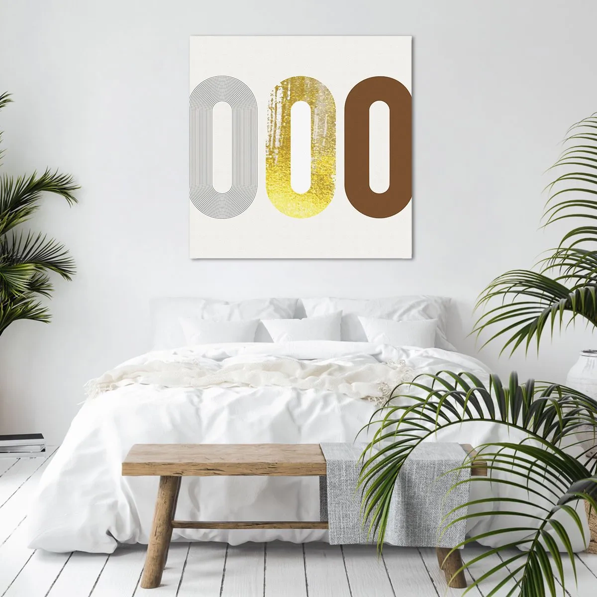 Schilderen op canvas - Oooo! - 70x70 cm