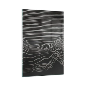 Schilderen op glas - Ritme en accent - 80x120 cm