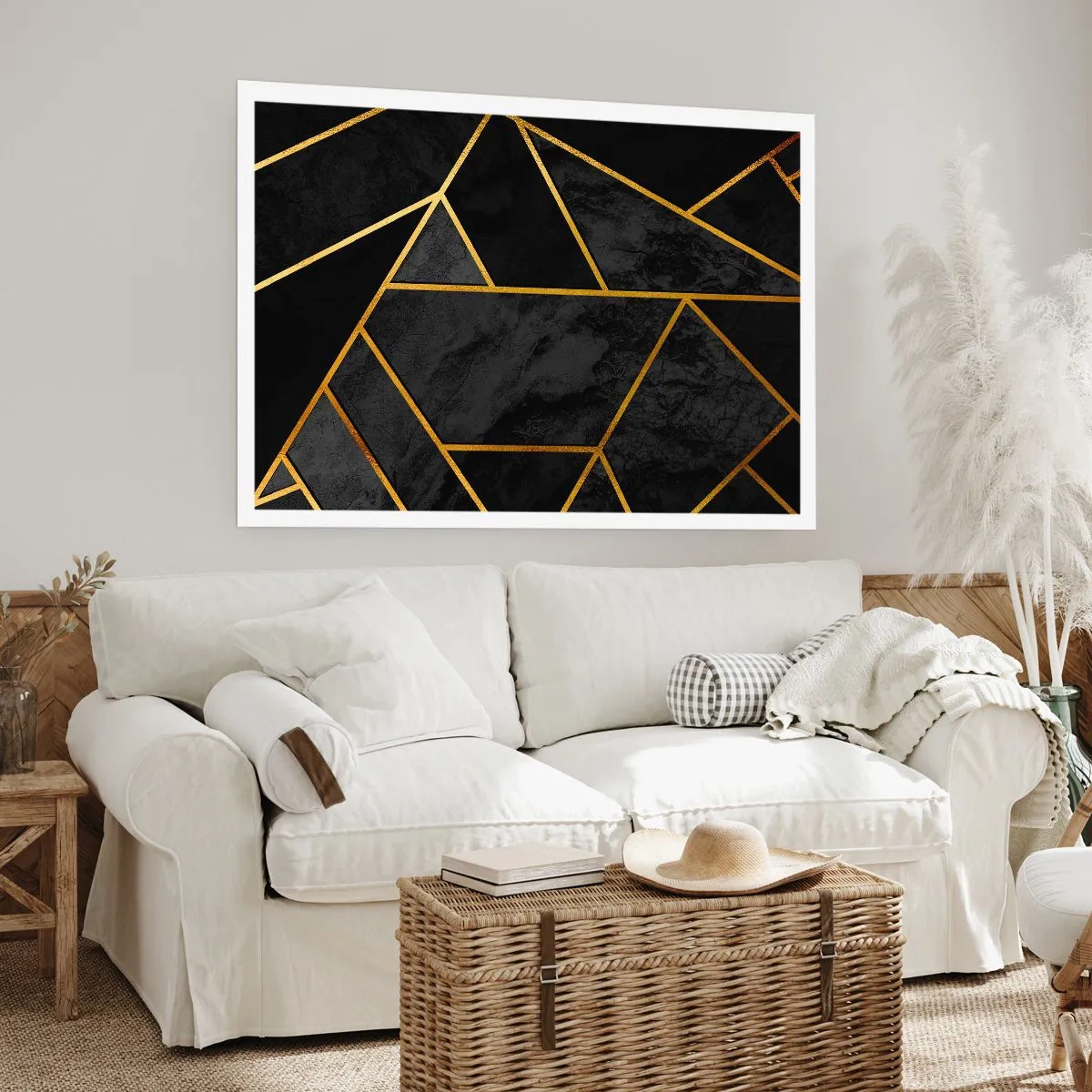 Poster - Duisternis en glans - 40x30 cm